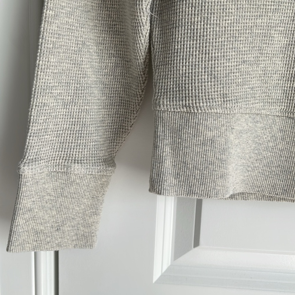 Pact Thermal Waffle Henley Pullover - Picture 3 of 5